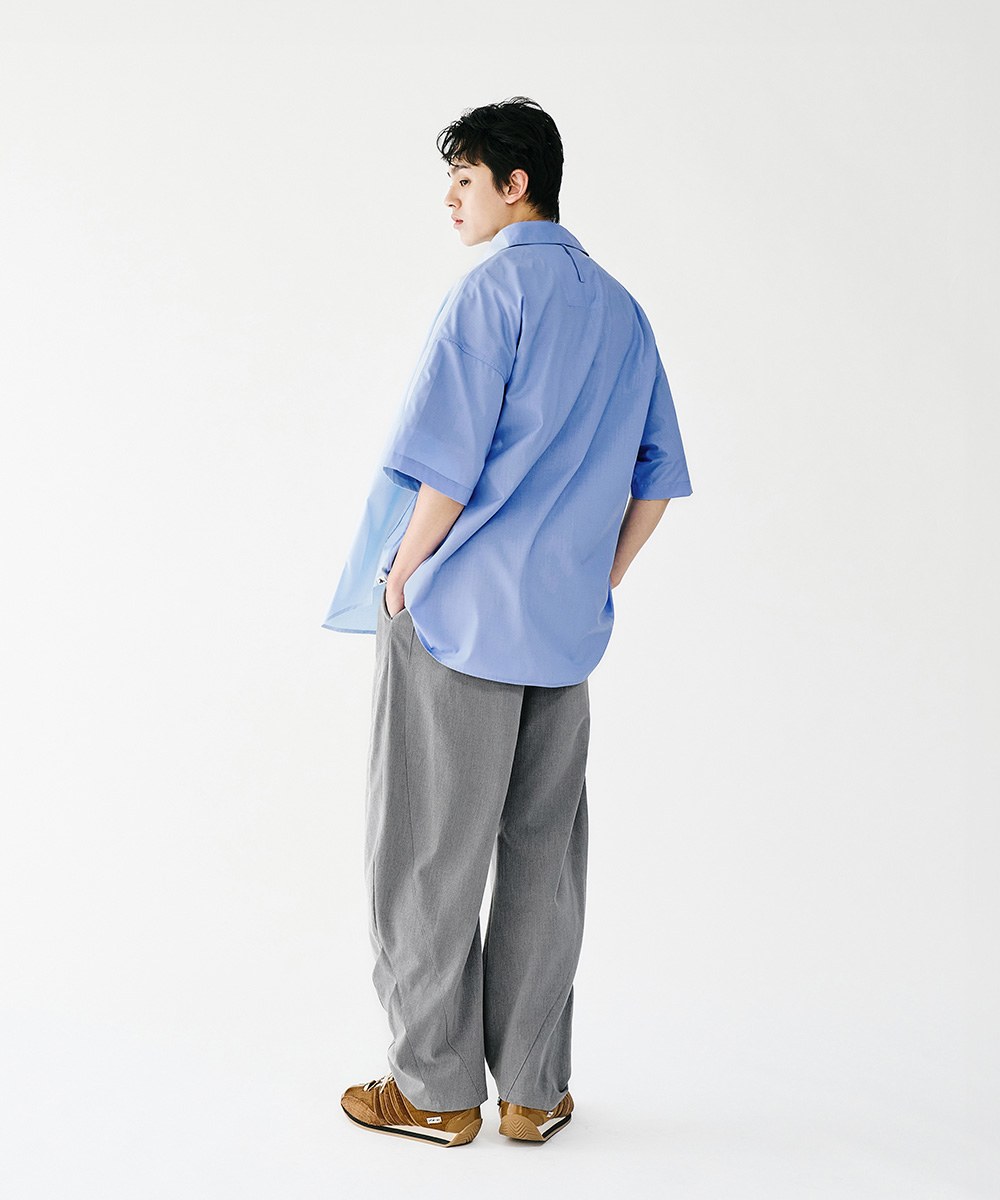 拼接短袖襯衫 Tone Merge SS Shirt