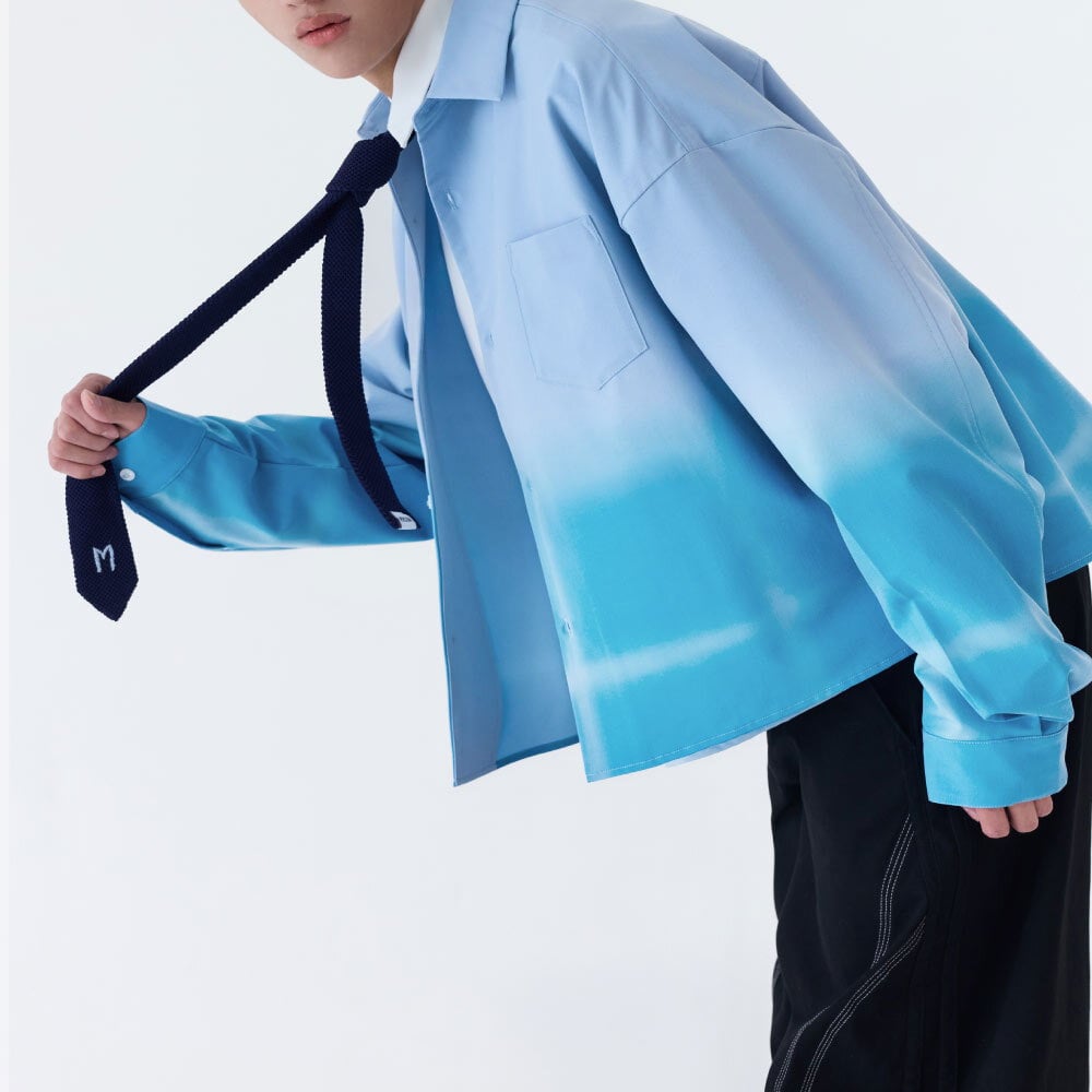 漸層暈染襯衫 Gradient Effect Shirt