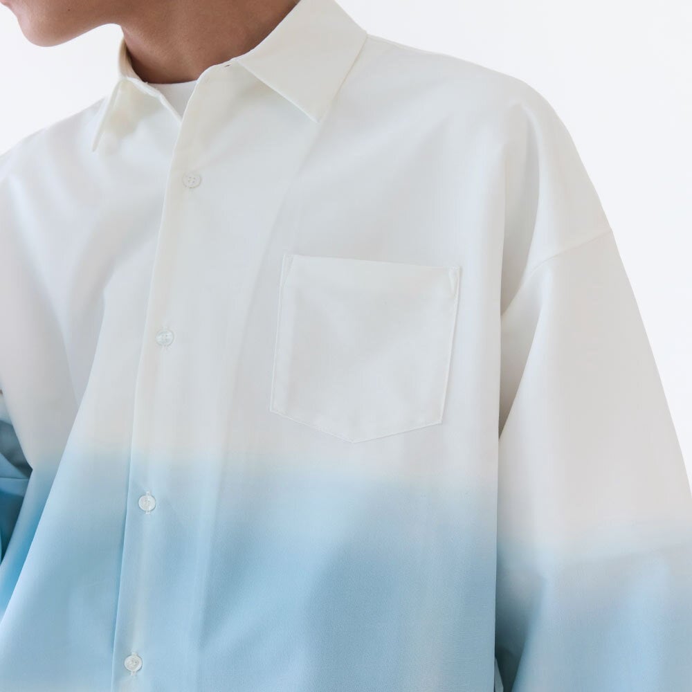 漸層暈染襯衫 Gradient Effect Shirt