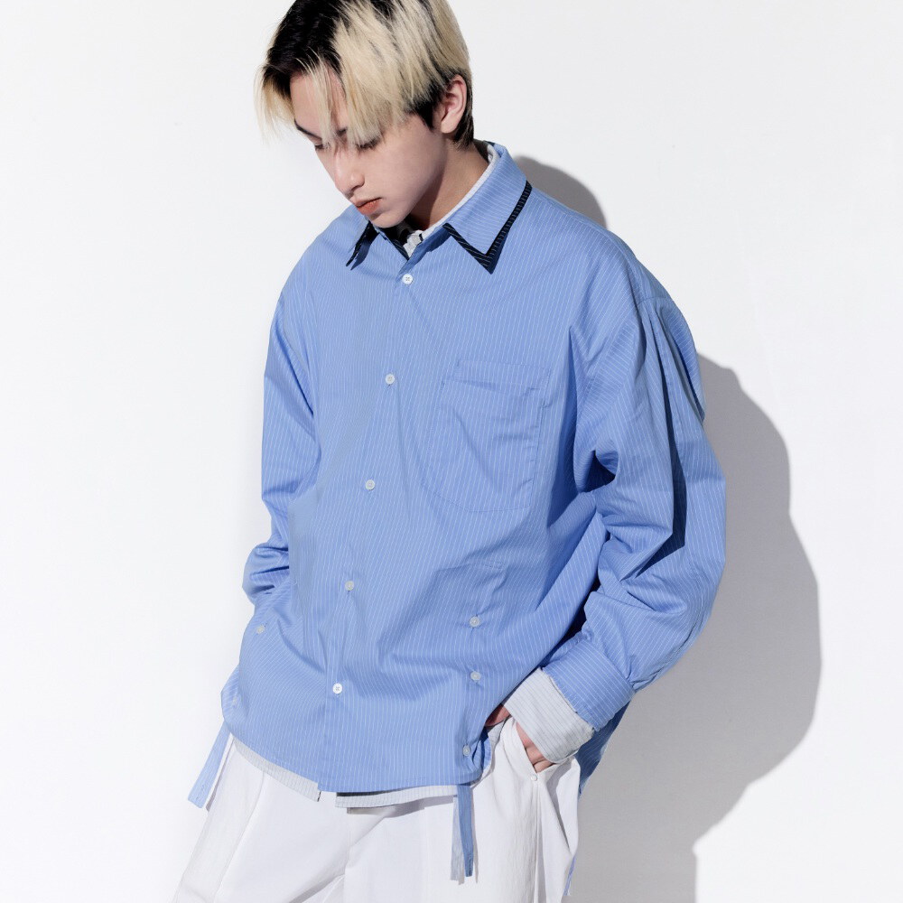 條紋襯衫 Dual Role Stripe Shirt