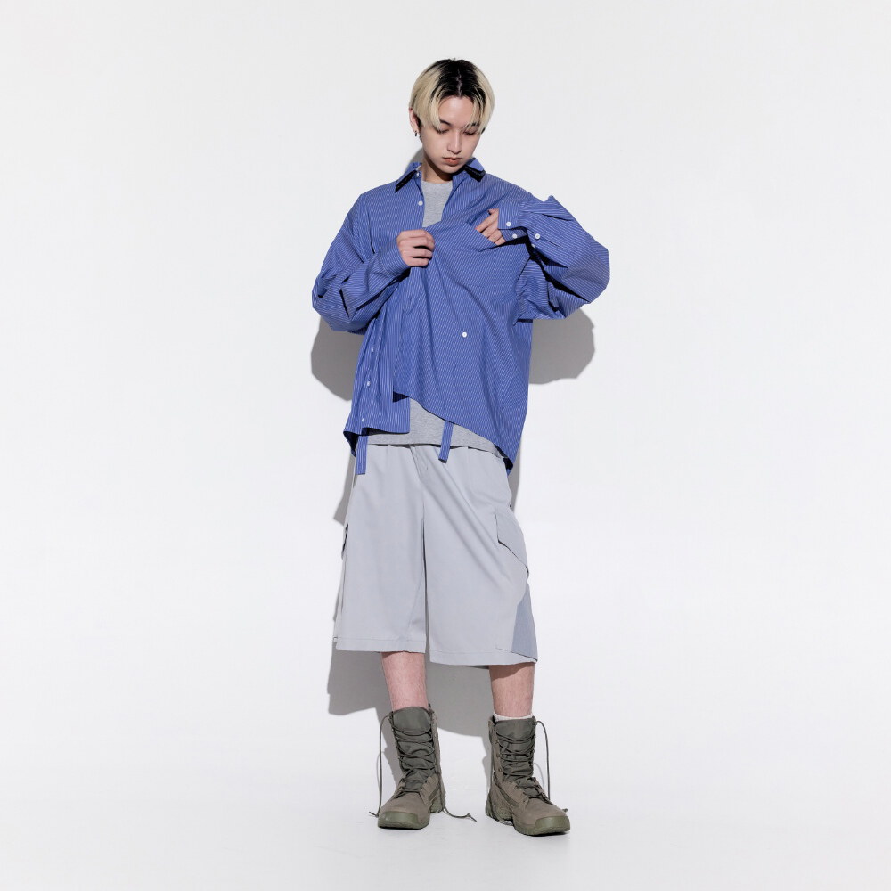 條紋襯衫 Dual Role Stripe Shirt