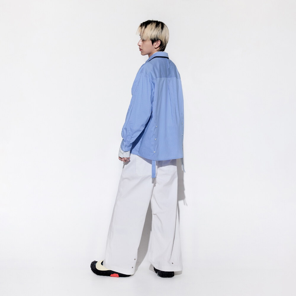 條紋襯衫 Dual Role Stripe Shirt