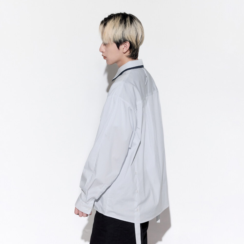 條紋襯衫 Dual Role Stripe Shirt