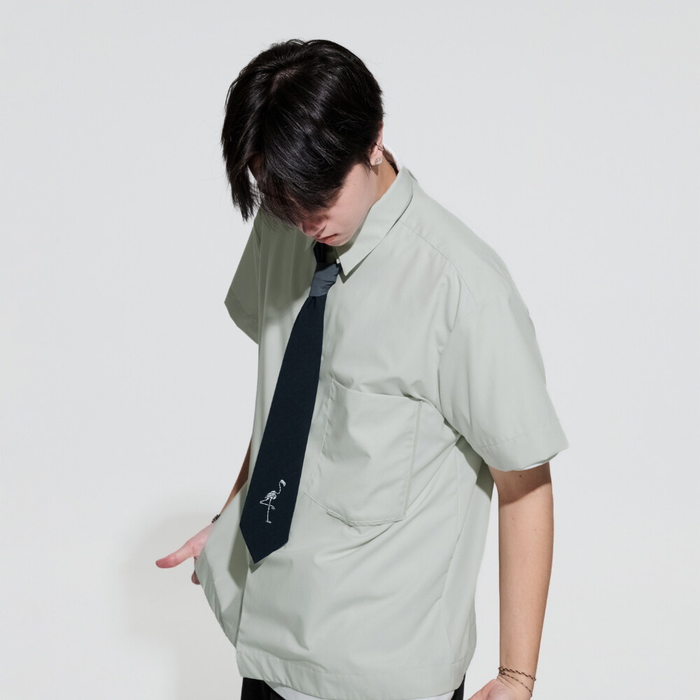 口袋短袖襯衫 Work Mode Shirt