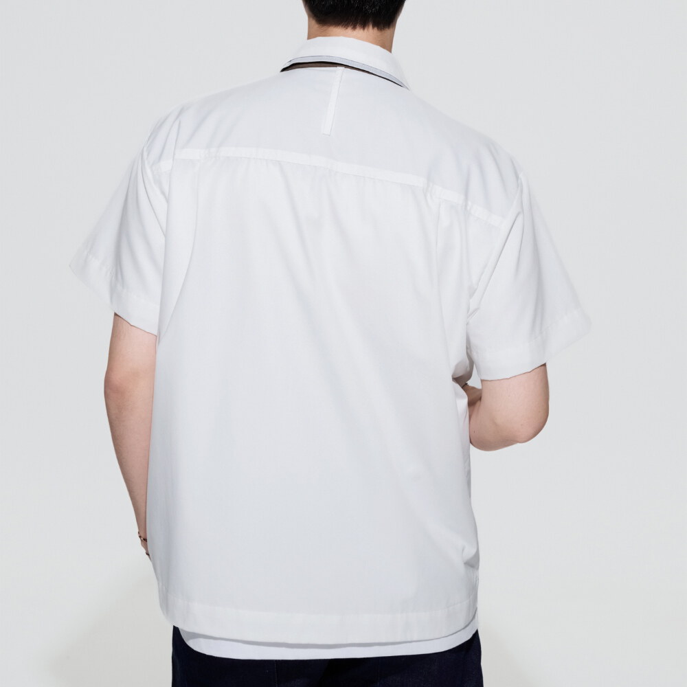 口袋短袖襯衫 Work Mode Shirt