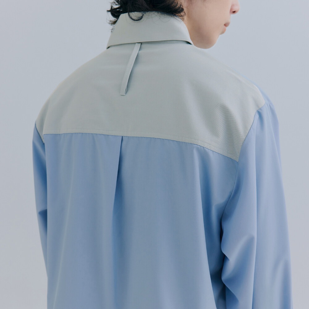 裁短長袖襯衫 Detachable Panel Shirt