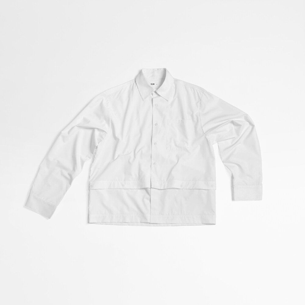 裁短長袖襯衫 Detachable Panel Shirt
