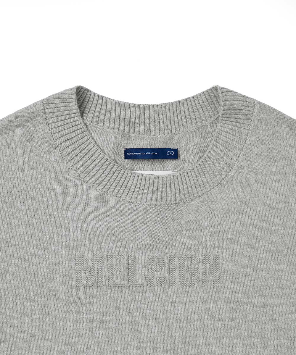 MELSIGN 針織上衣 Summer Knit Logo Tee