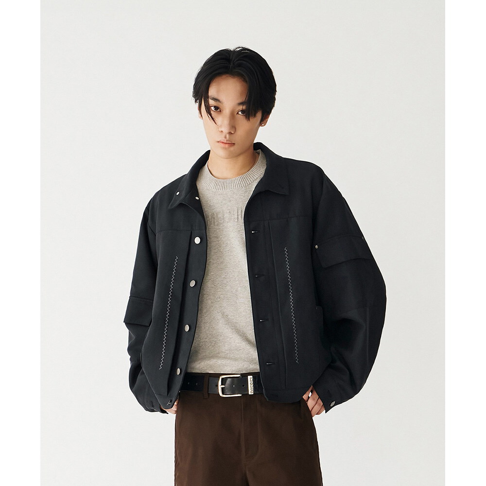 麂皮感工裝外套 M-Line Faux Suede Chore Jacket