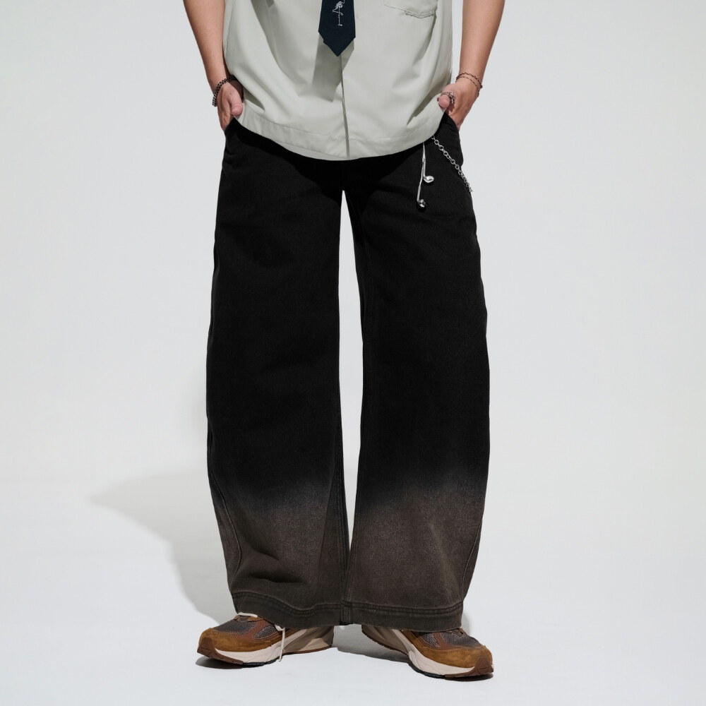 水洗丹寧長褲 MEL 26. Washed Denim Jeans