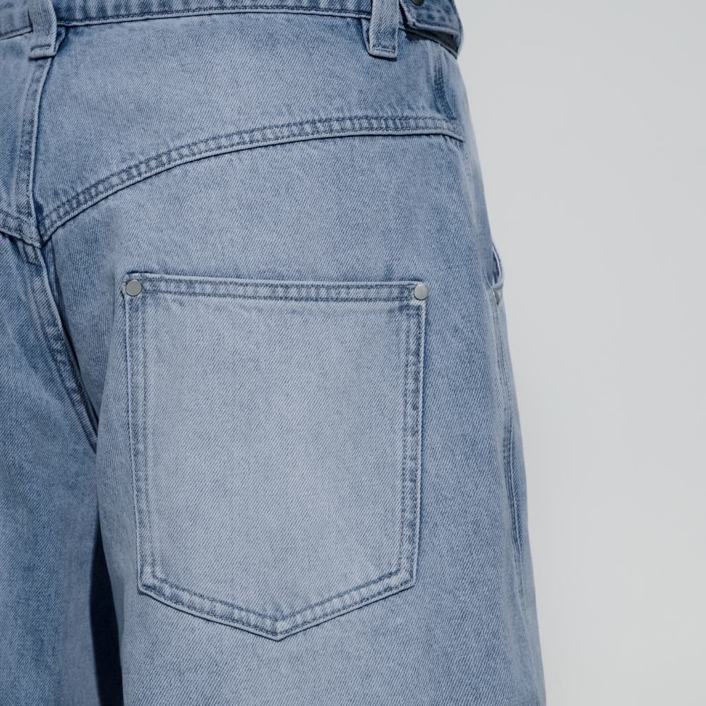 水洗丹寧長褲 MEL 26. Washed Denim Jeans