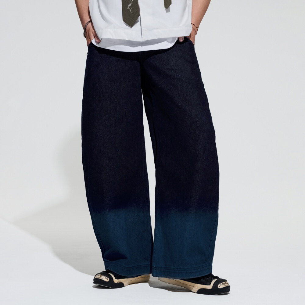 水洗丹寧長褲 MEL 26. Washed Denim Jeans
