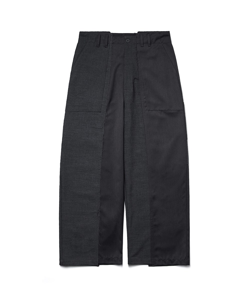 MELSIGN 立體剪裁長褲 Colour Matching Trousers