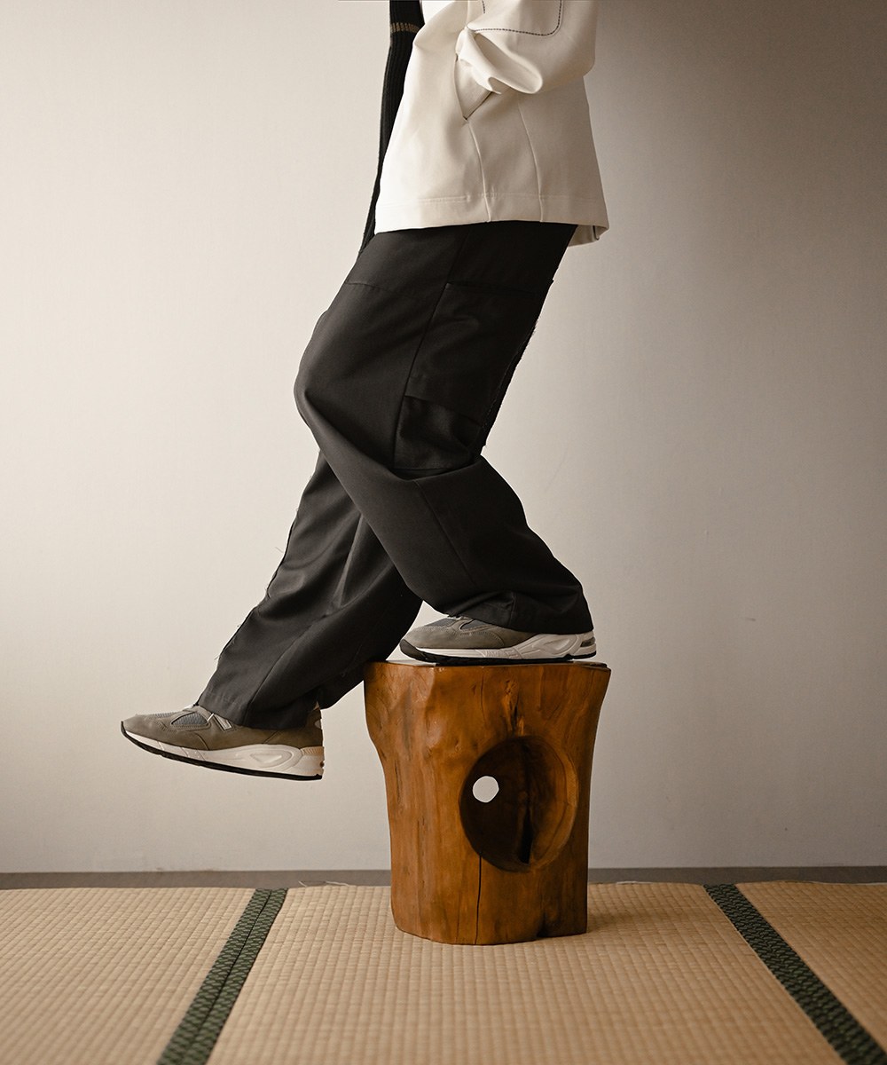 MELSIGN 立體剪裁長褲 Colour Matching Trousers