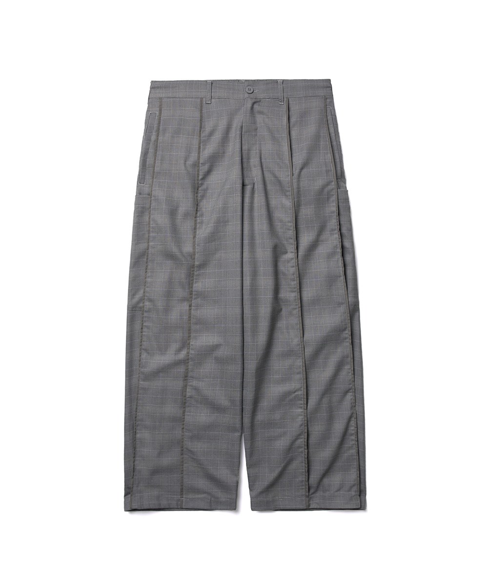 MELSIGN 寬鬆格紋長褲 Baggy Tartan Trousers V2