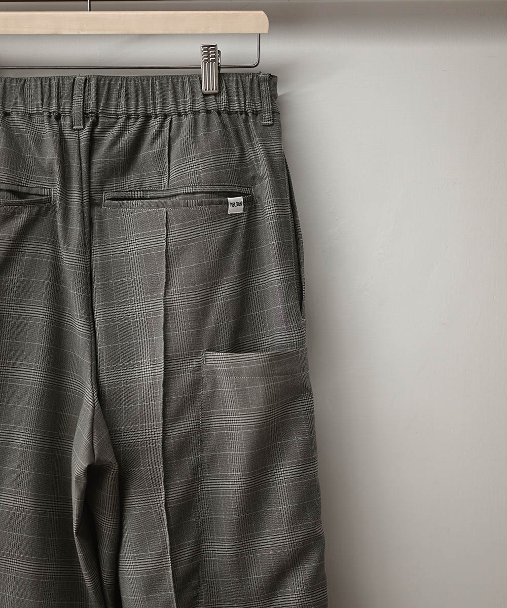 MELSIGN 寬鬆格紋長褲 Baggy Tartan Trousers V2