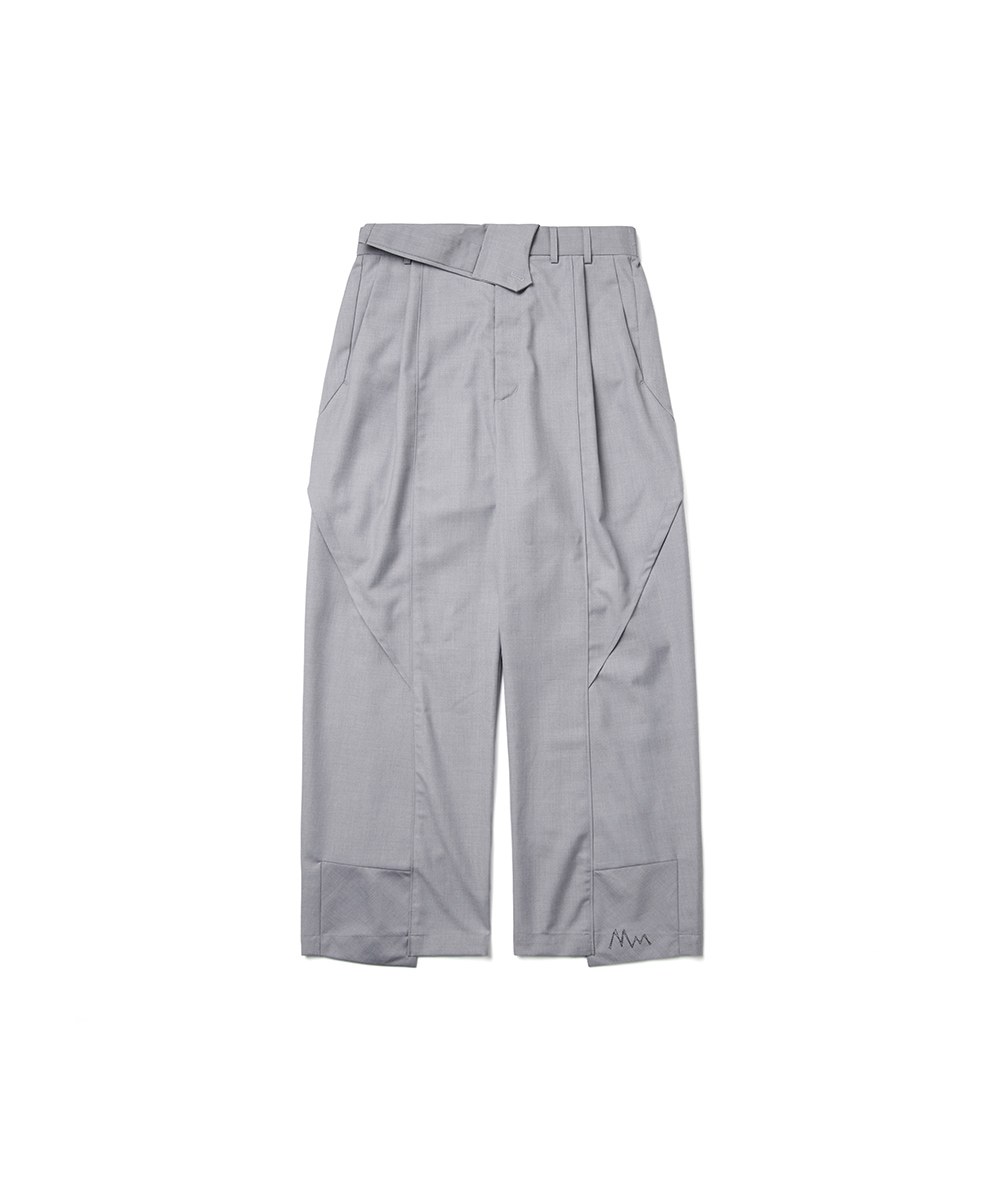 MELSIGN 休閒長褲 Nefelibata Asymmetrical Trousers