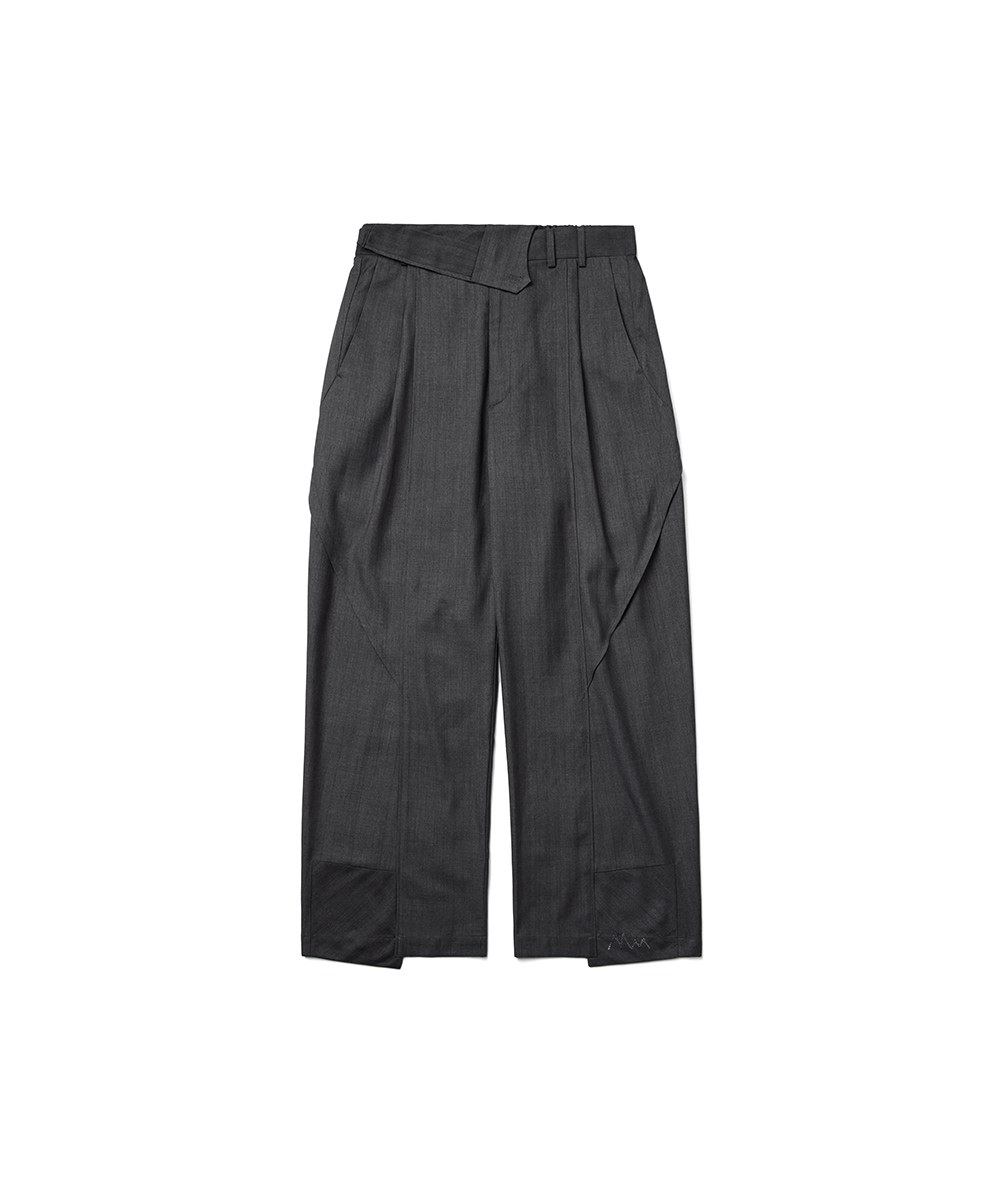 MELSIGN 休閒長褲 Nefelibata Asymmetrical Trousers
