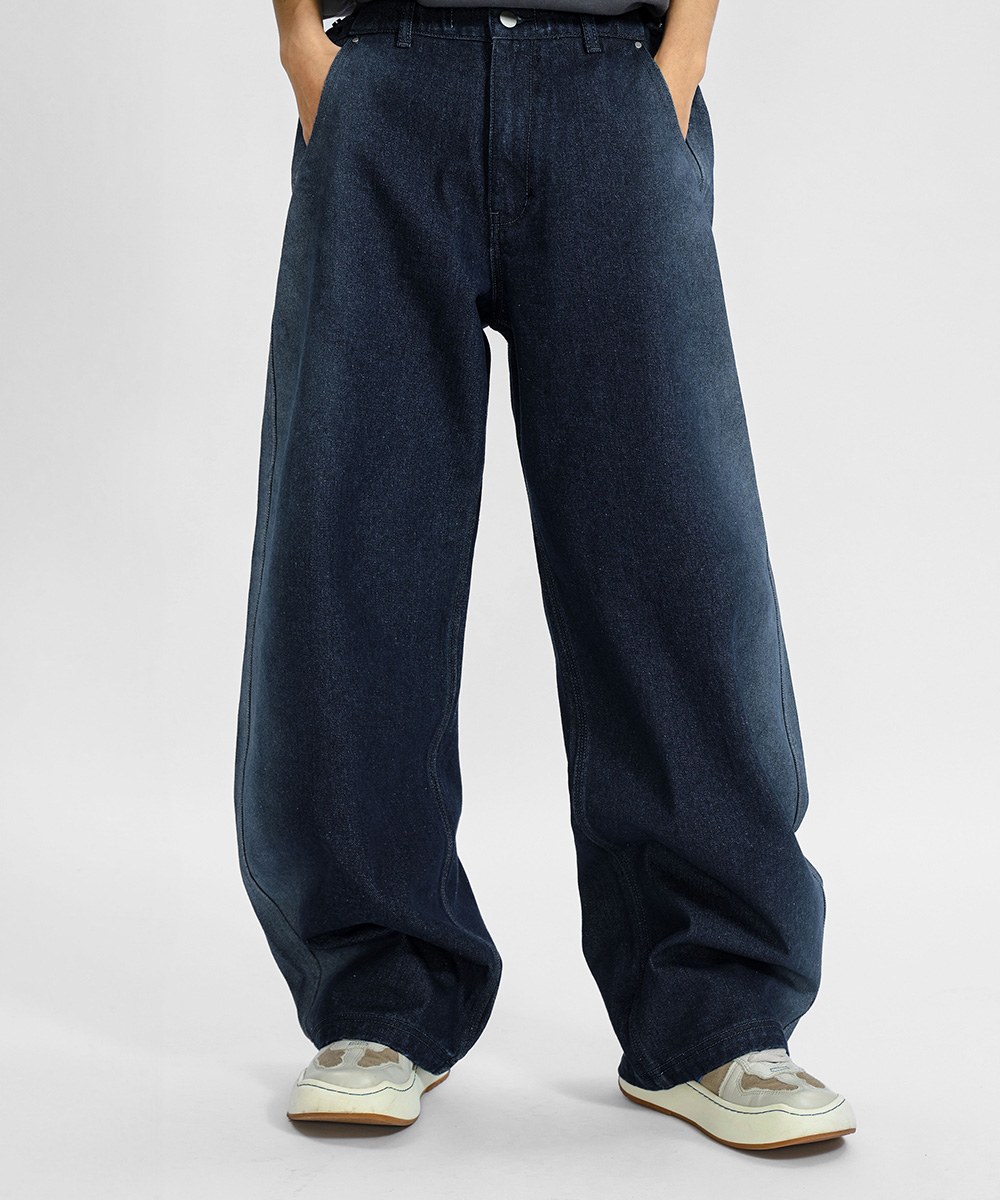 水洗丹寧長褲 MEL 25. Washed Denim Jeans