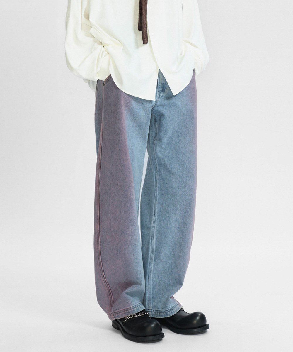 水洗丹寧長褲 MEL 25. Washed Denim Jeans