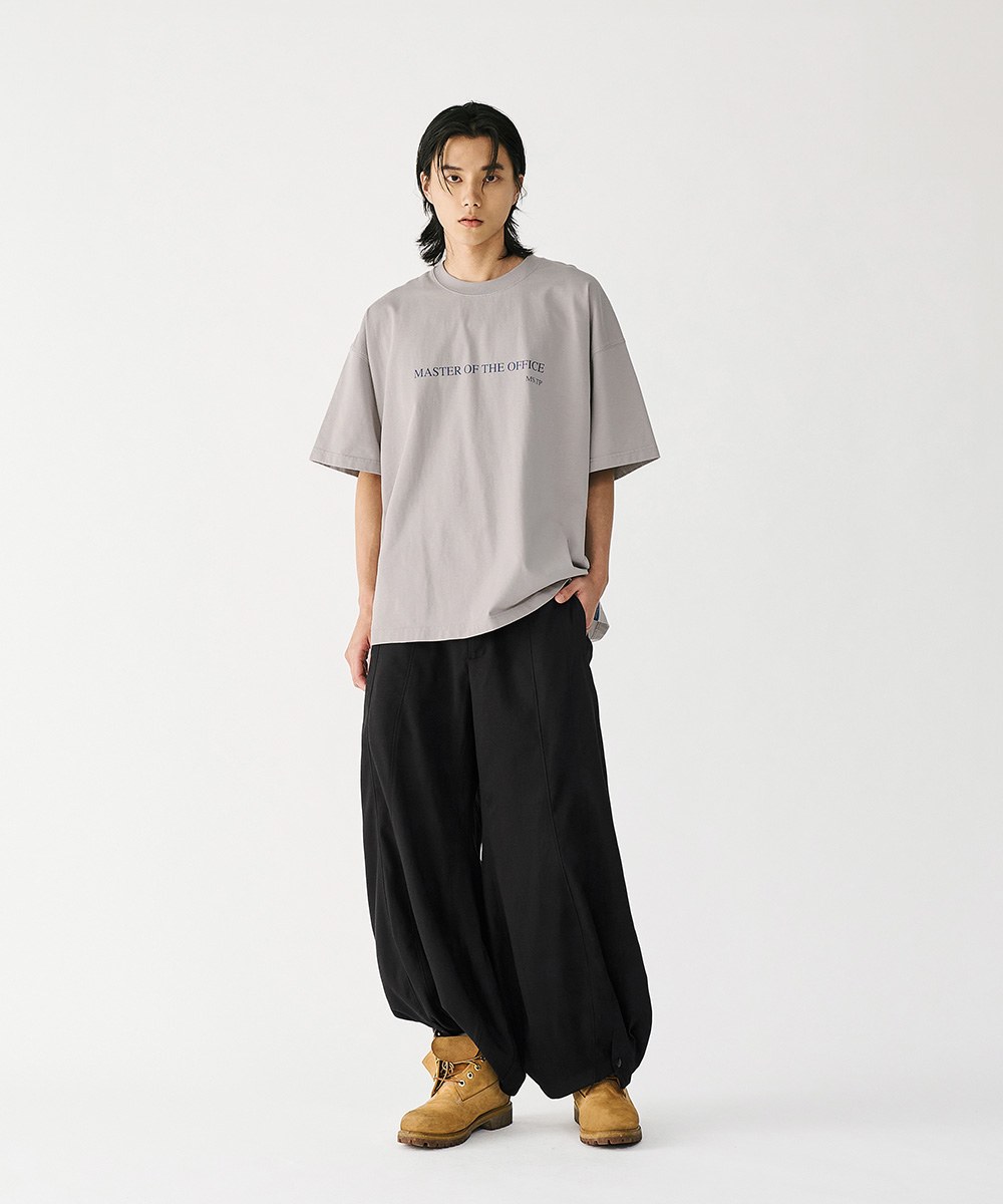 圓闊開衩長褲 Special Cutting Linen Pants