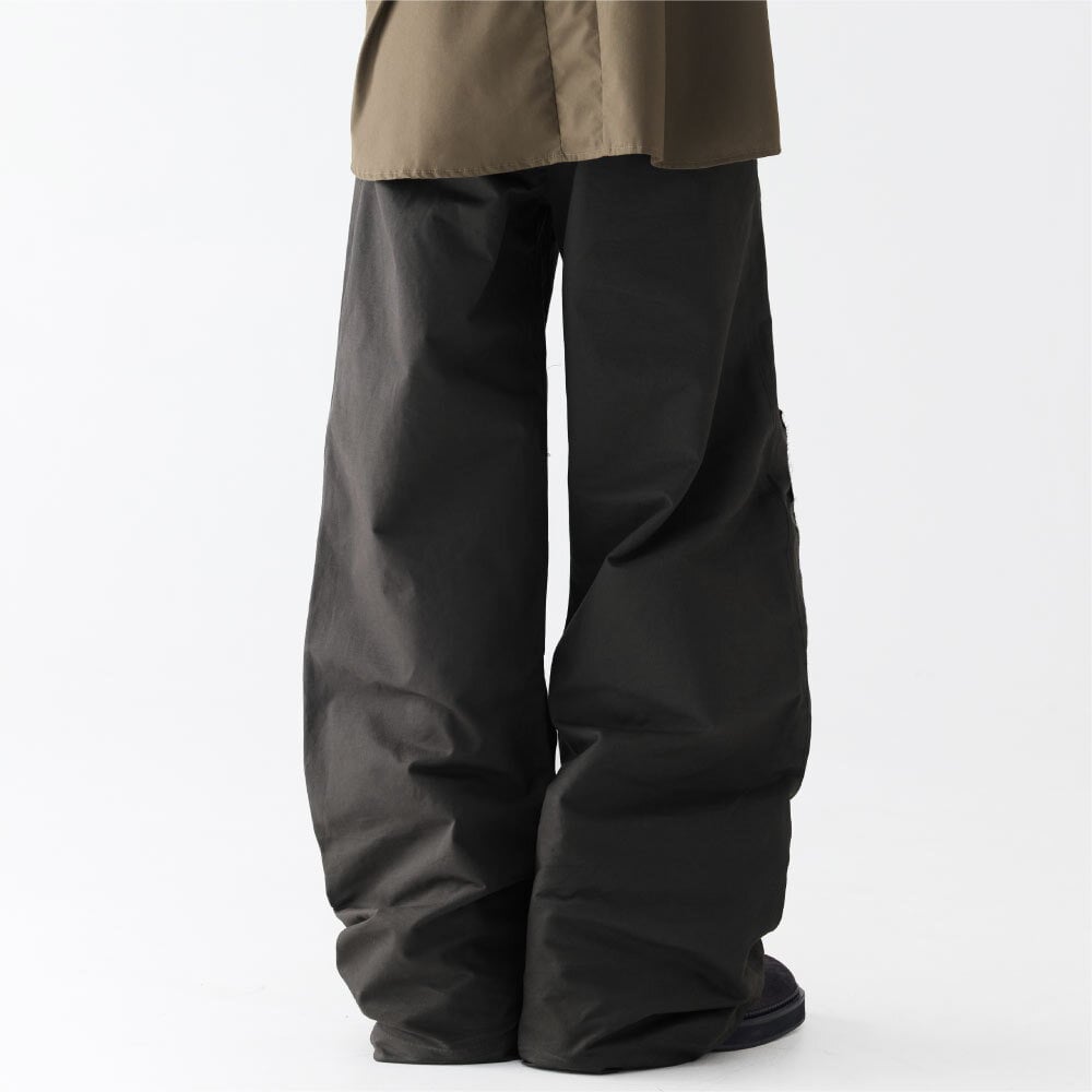 補丁弧形褲 Patch Curved Pants