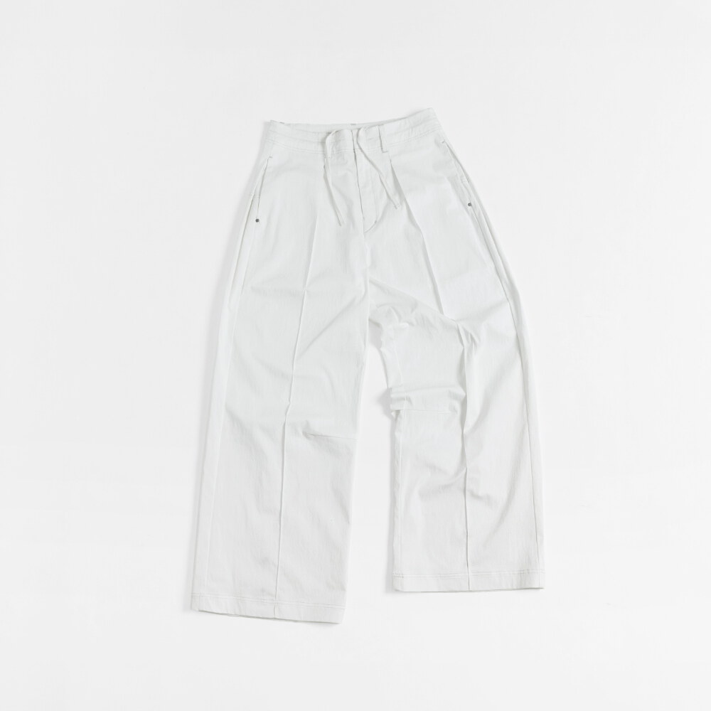 摺線直筒褲 Pastel Pleated Pants