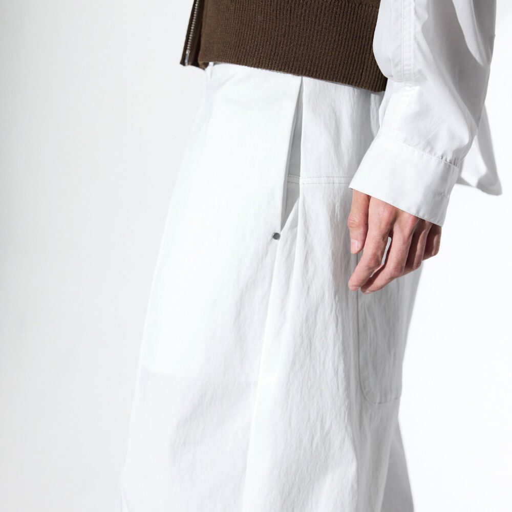 摺線直筒褲 Pastel Pleated Pants