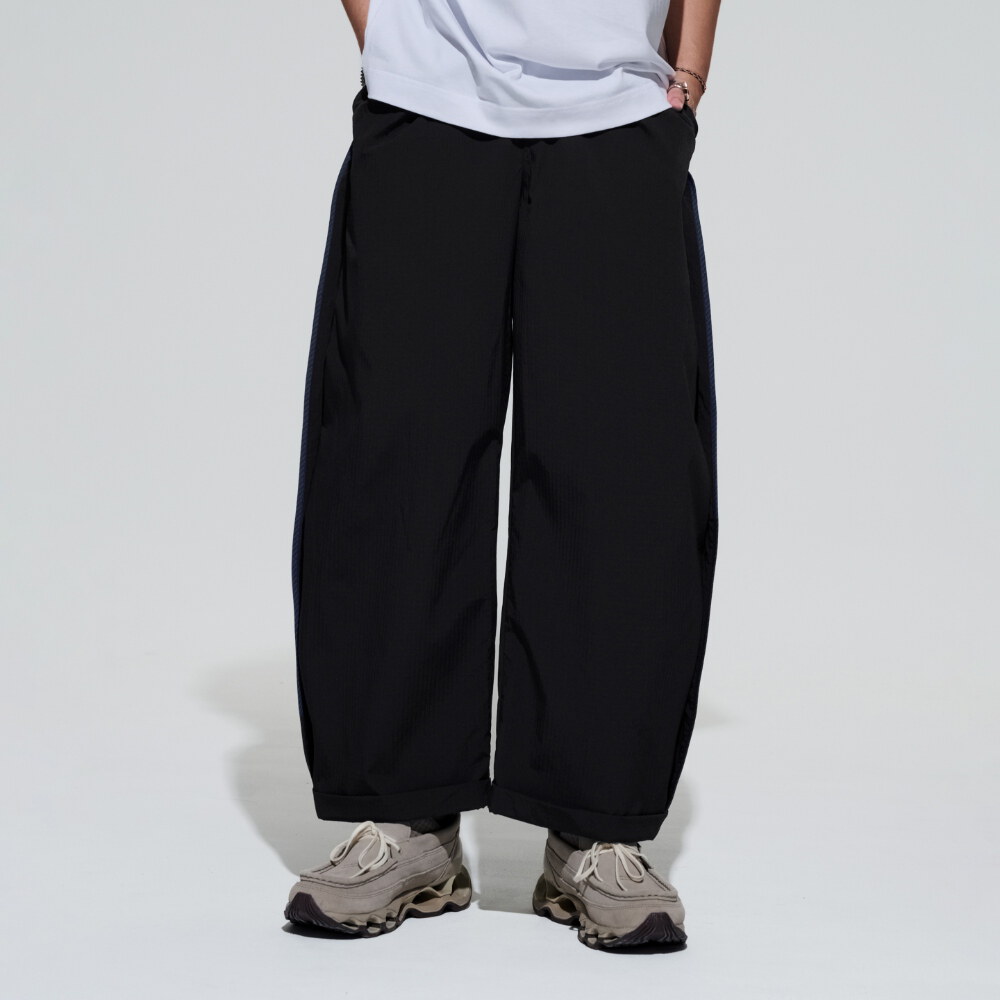 格紋長褲 Plaid Track Pants