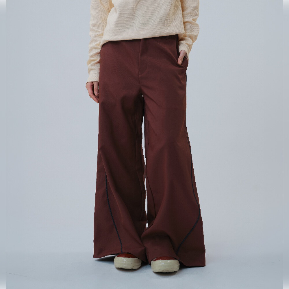 跳色滾邊長褲 Outline Piped Pants