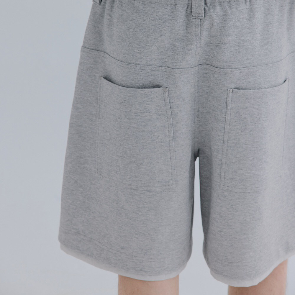 休閒短褲 Layered Edge Sweatshorts