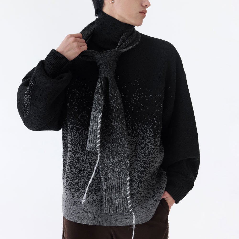 圍巾 2 Tone Bitmap Scarf