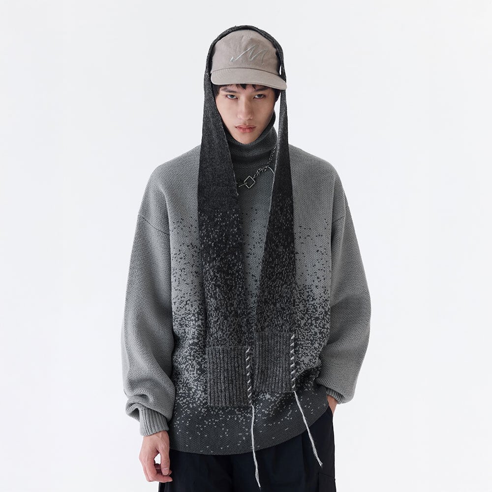 圍巾 2 Tone Bitmap Scarf