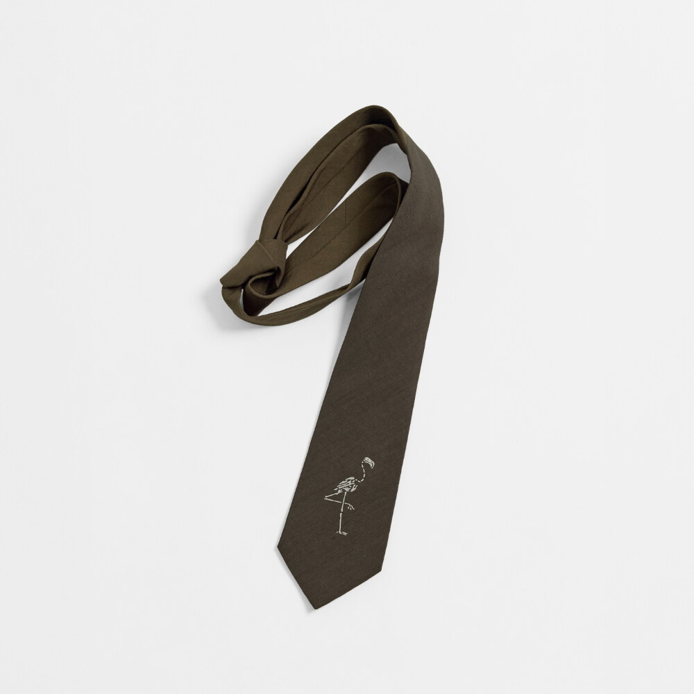 拼色領帶 Two-Tone Crane Tie