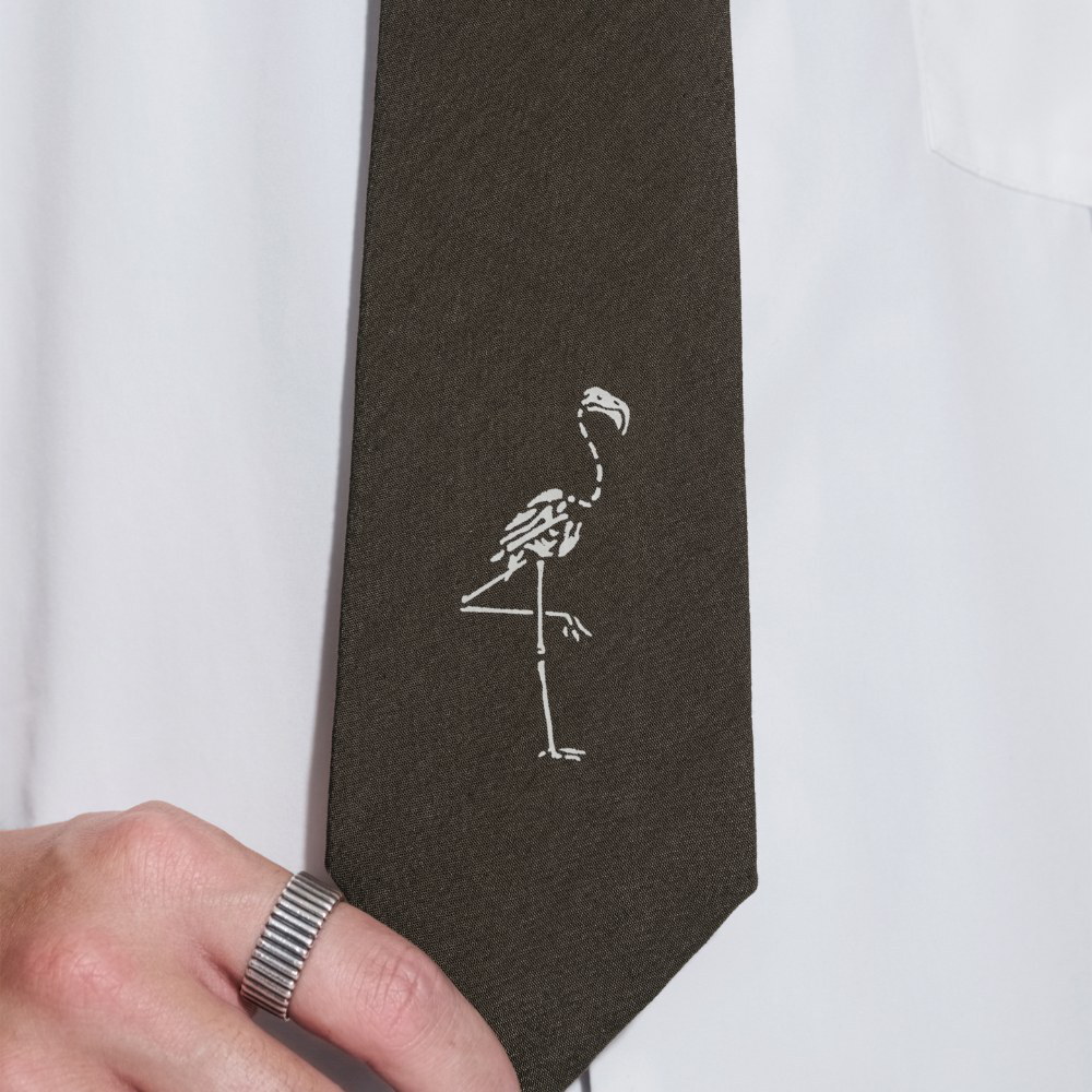 拼色領帶 Two-Tone Crane Tie