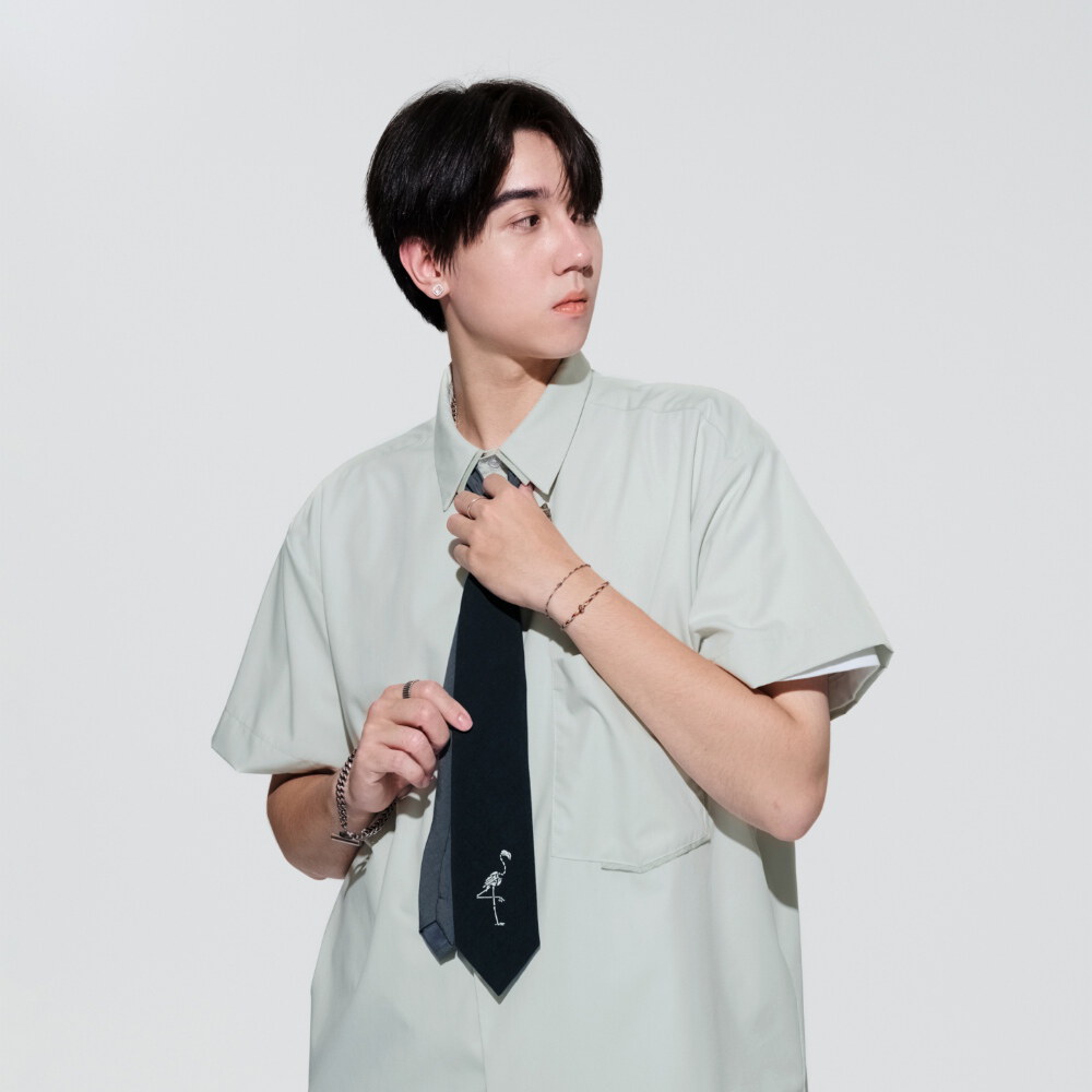 拼色領帶 Two-Tone Crane Tie
