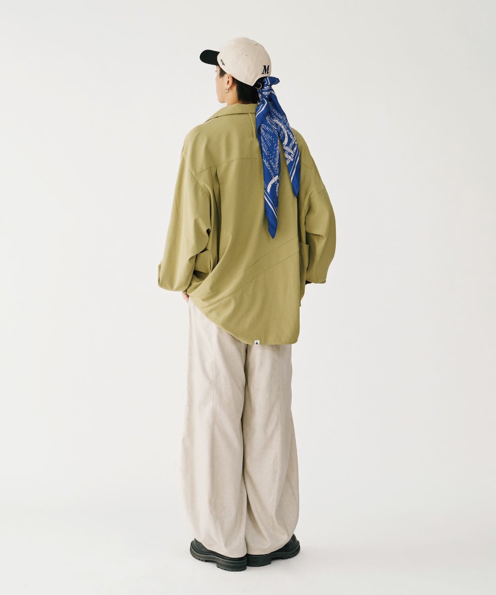方形絲巾 Clip Pattern Silk Bandana