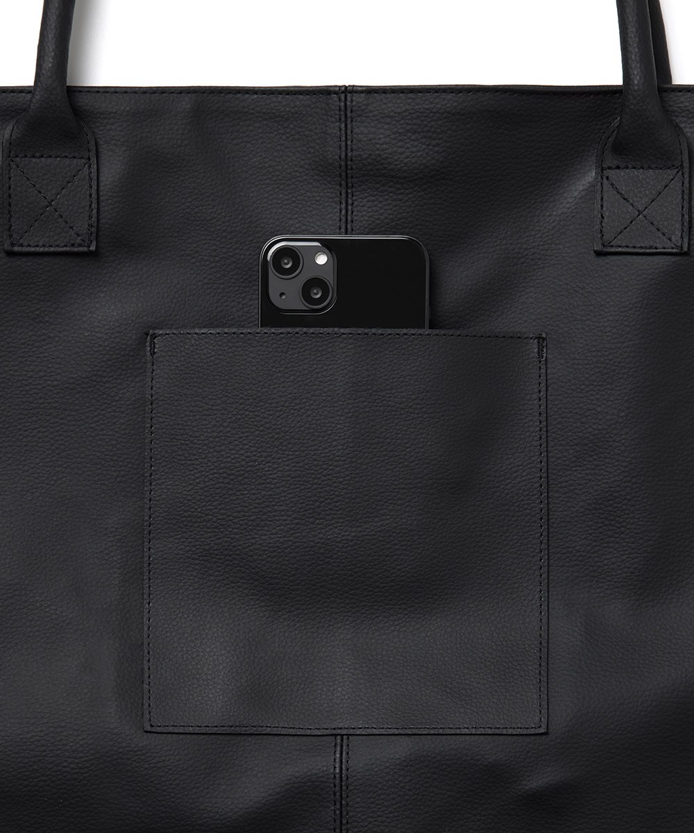 MELSIGN 托特包 2 Way Leather Strap Tote Bag