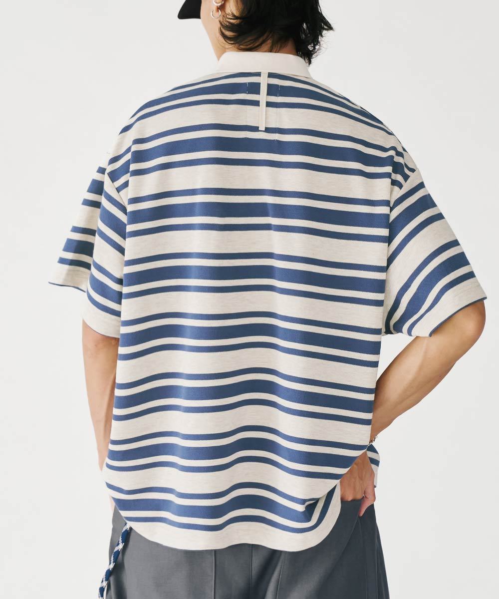 條紋Polo衫 Wide Stripe Polo