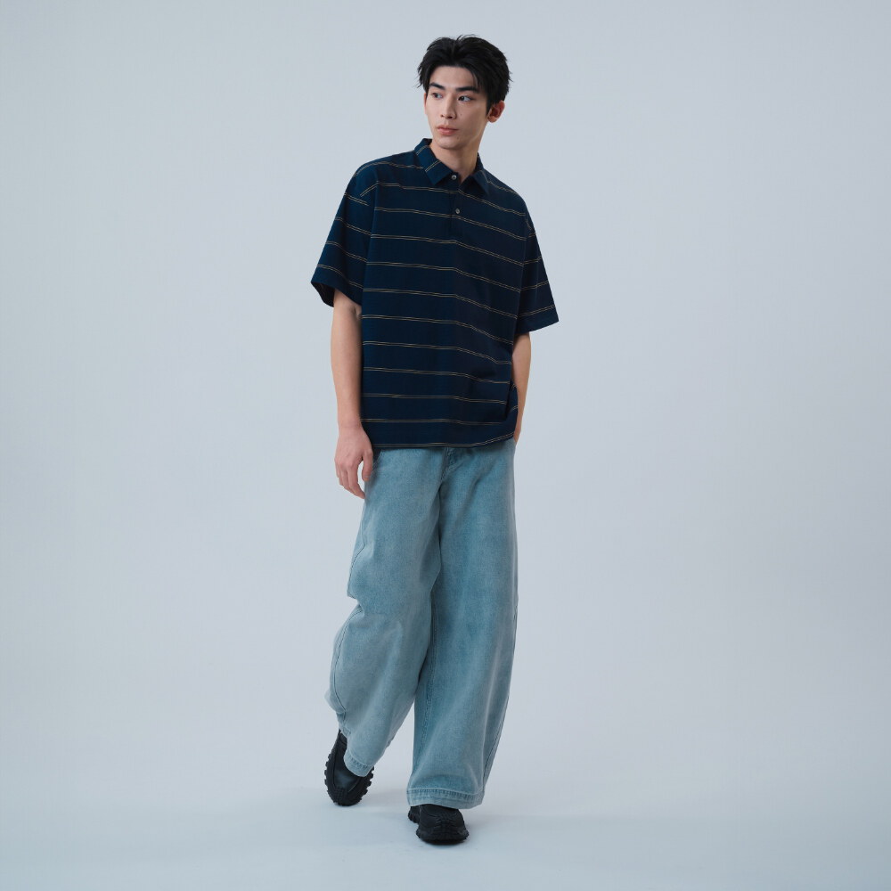 條紋Polo衫 Dadcore Border Polo