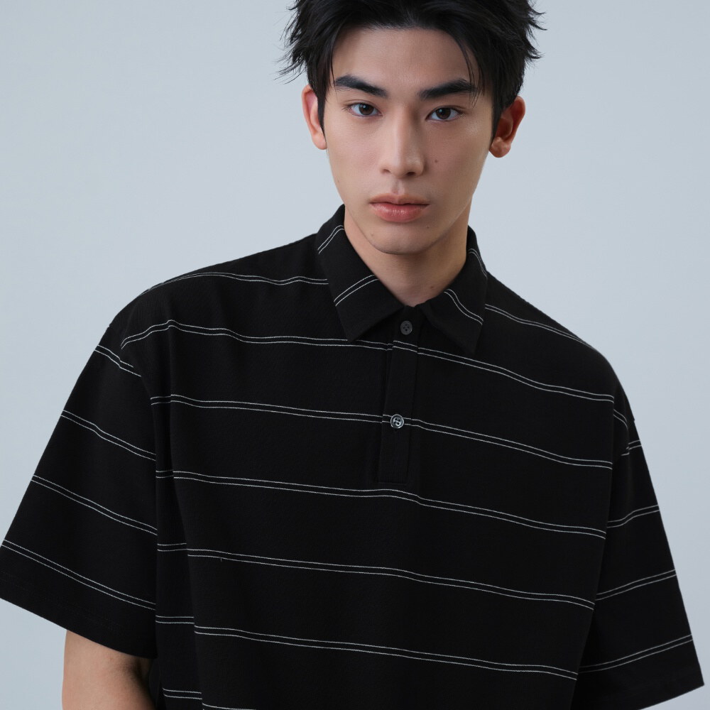 條紋Polo衫 Dadcore Border Polo