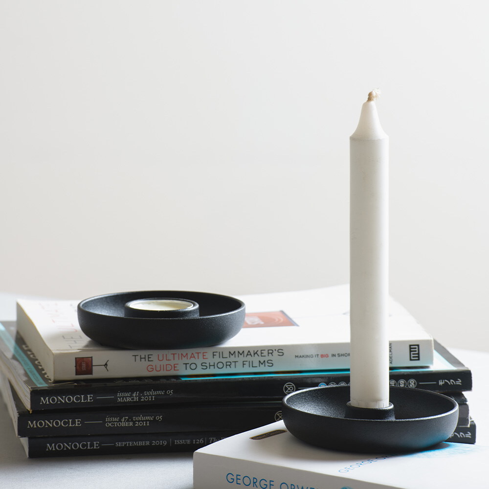 團 長燭台 Saucer Candle Stick Holder