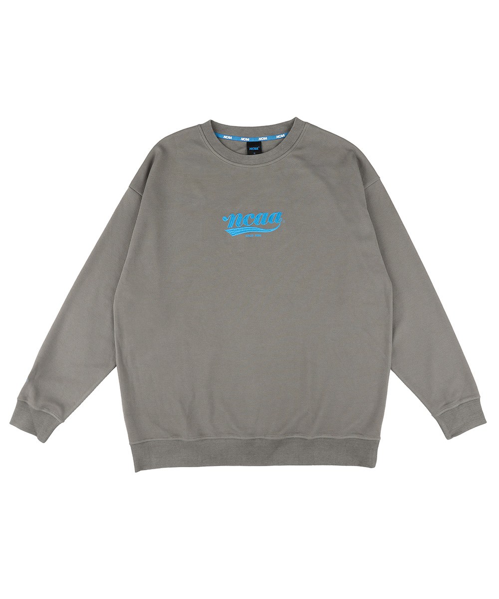 基本斜紋LOGO大學T