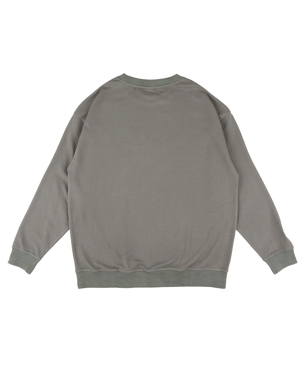 基本斜紋LOGO大學T