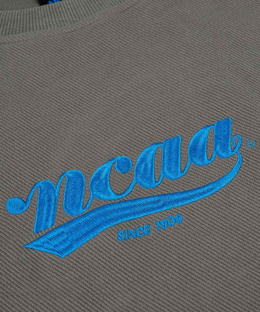 基本斜紋LOGO大學T