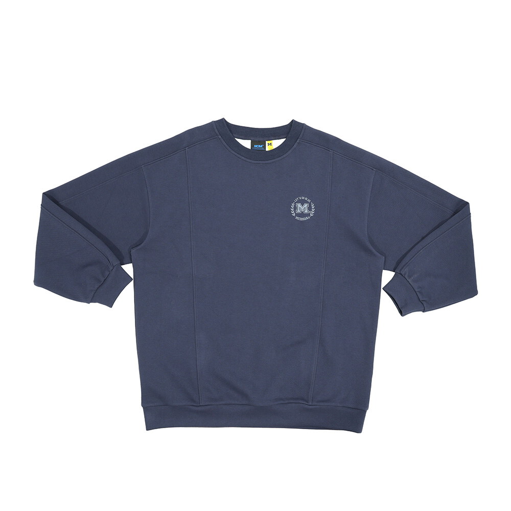 中性落肩剪接上衣_MCG