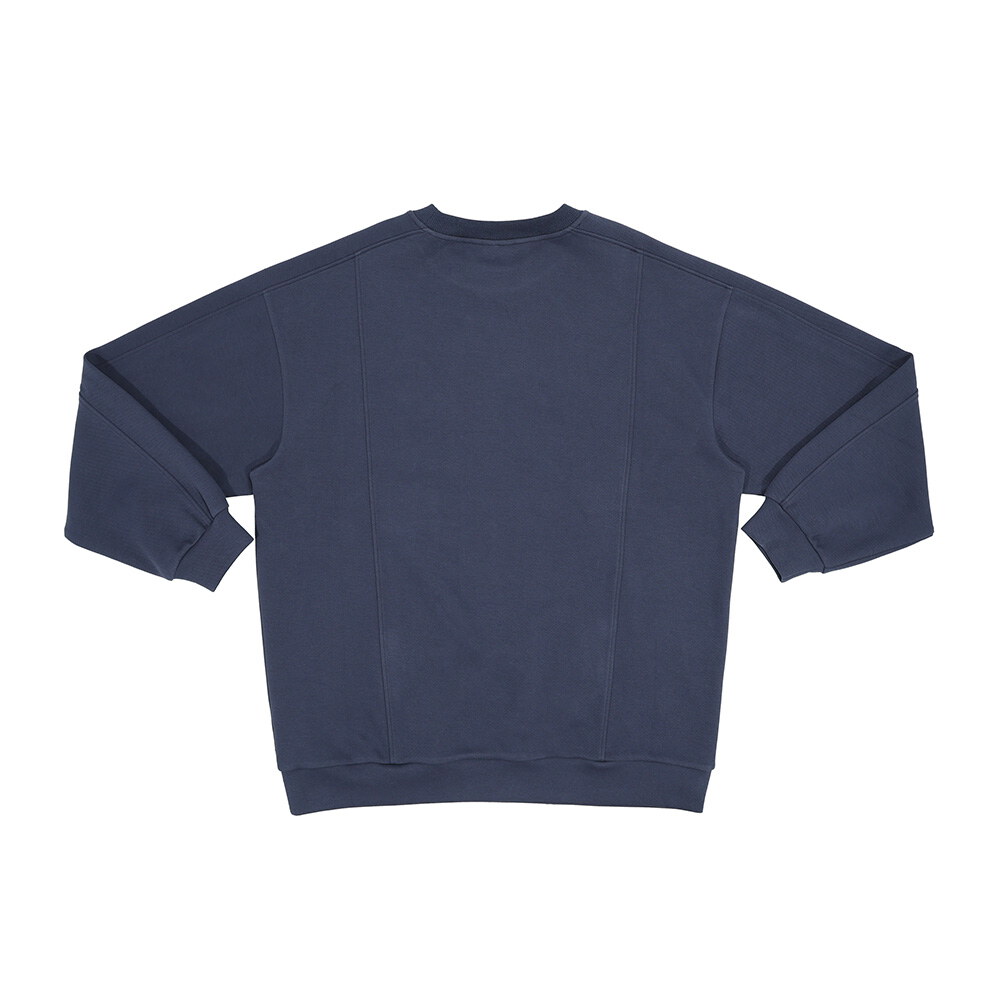 中性落肩剪接上衣_MCG