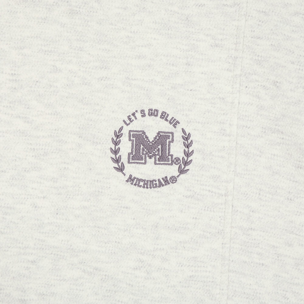 中性落肩剪接上衣_MCG