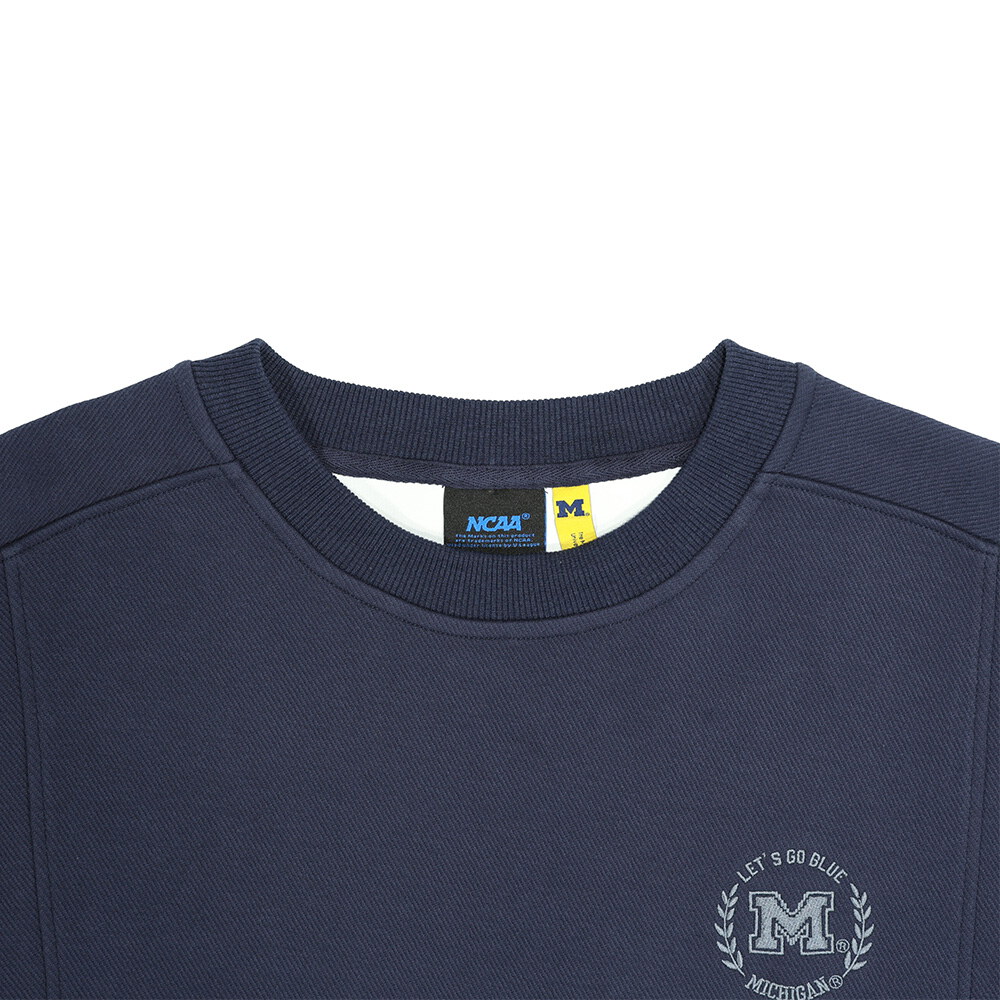 中性落肩剪接上衣_MCG