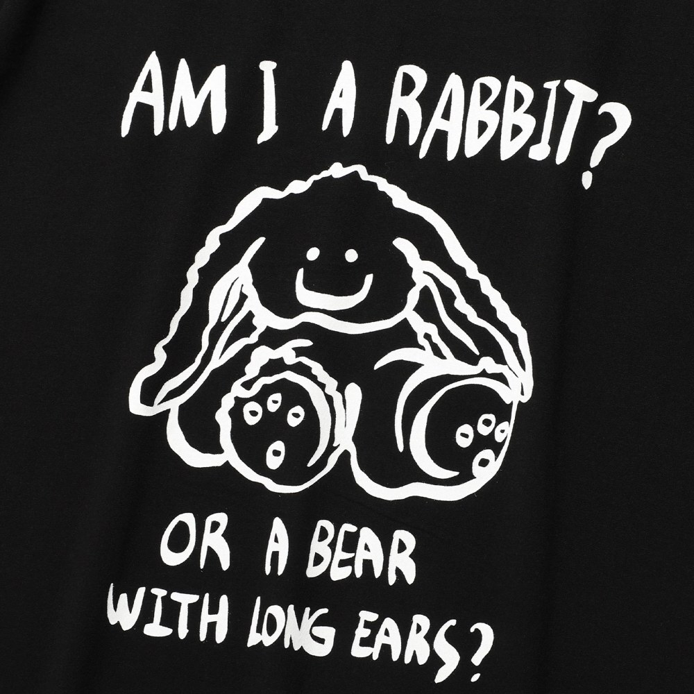 圖像上衣 RABBIT OR BEAR TEE